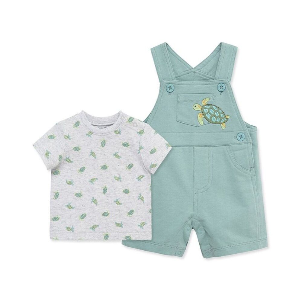 Little Me Baby-Boys  Turtle Shortall